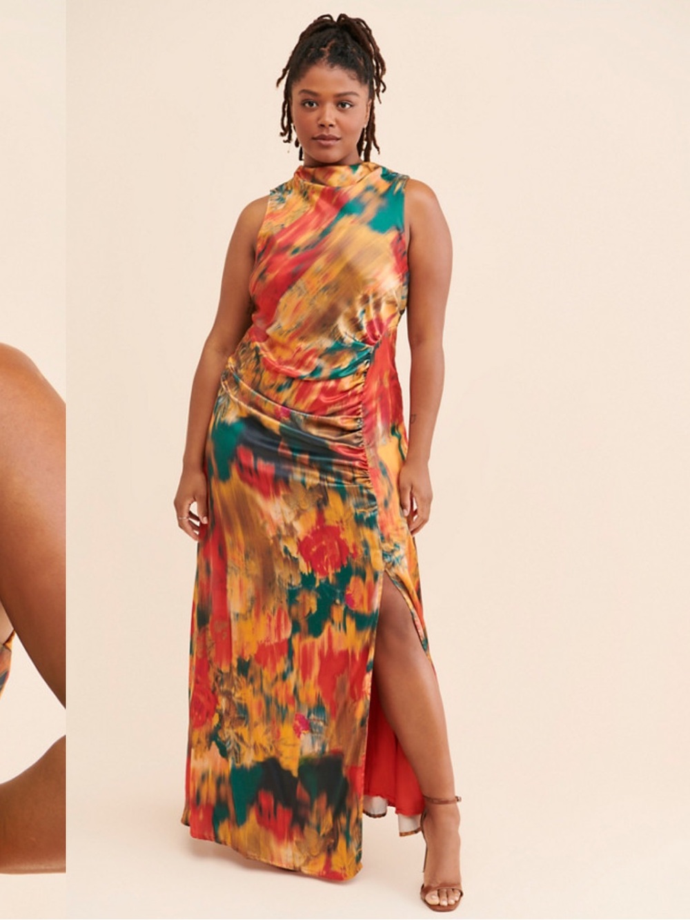 Anthropologie and Nuuly Brand Let Me Be Wedding Guest Dress- size 2X
